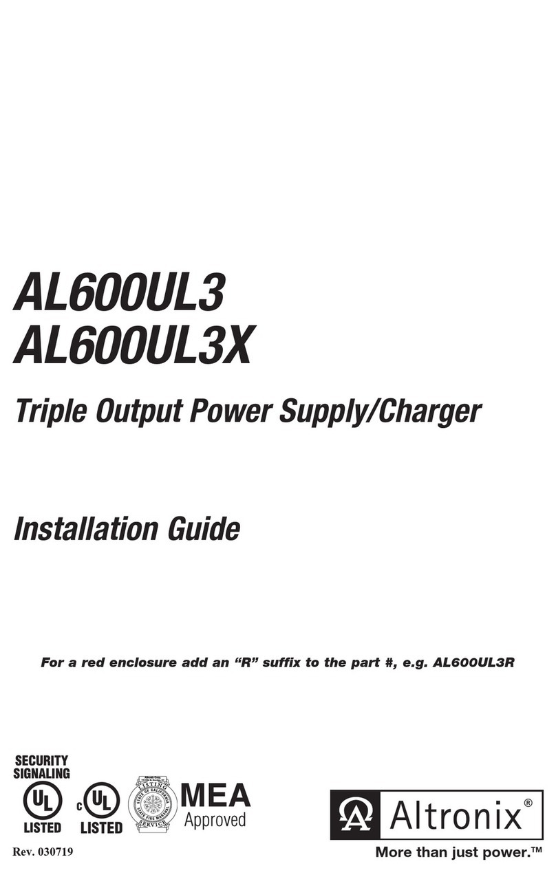 Altronix AL600UL3 installation guide