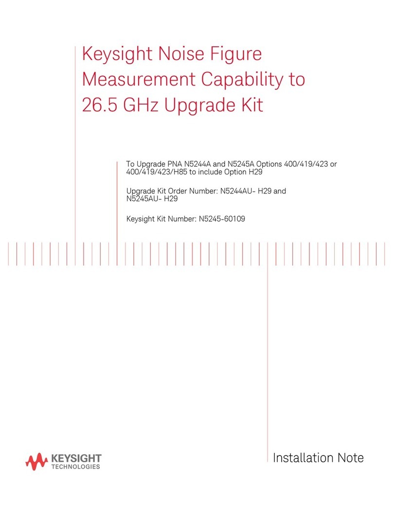 Keysight N5244AU- H29 Installation note