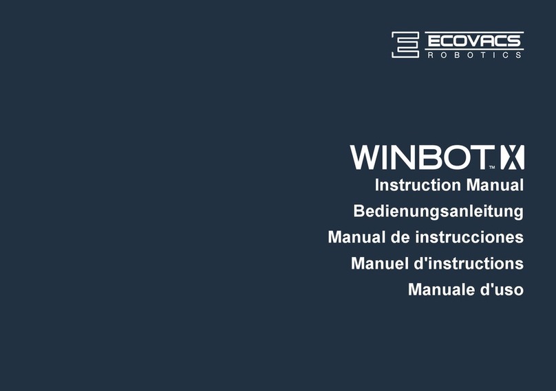 ECOVACS WINBOT WA30 instruction manual