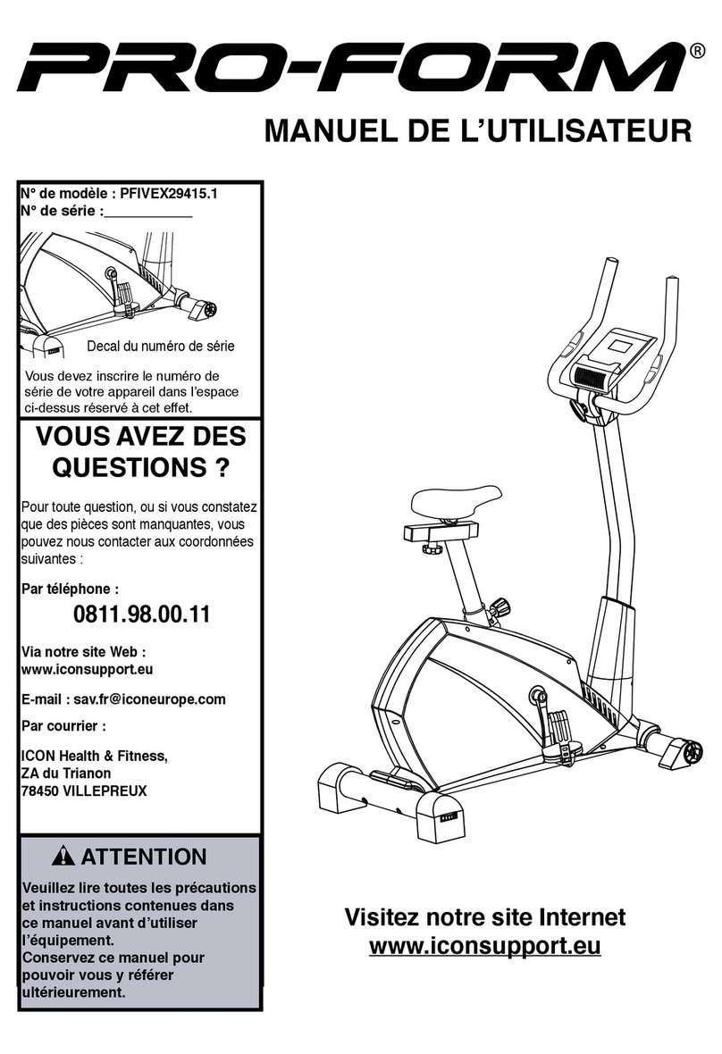 Pro-Form PFIVEX29415.1 User manual