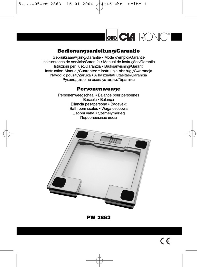 Clatronic PW 2863 User manual