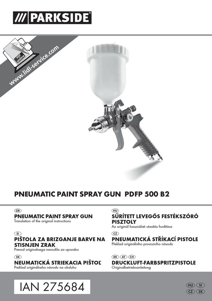 Parkside PDFP 500 B2 User manual
