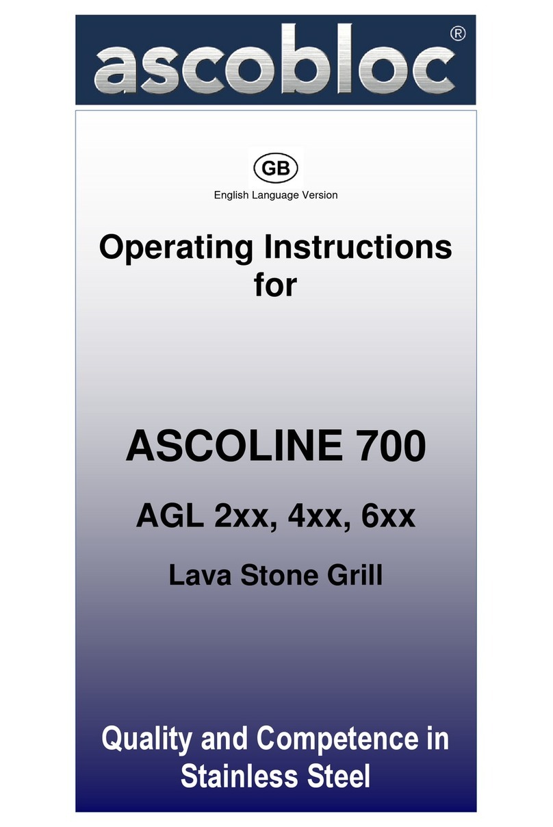 ascobloc ASCOLINE 700 Series operating instructions