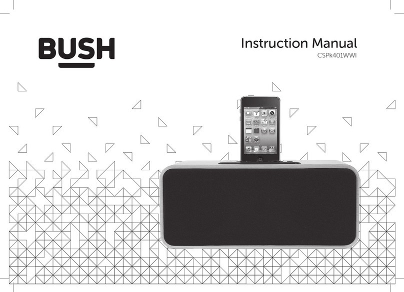Bush CSPk401WWI User manual