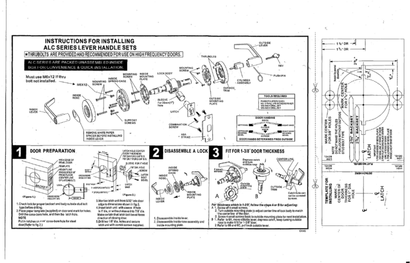 Cal-Royal ALC Series Instruction Manual