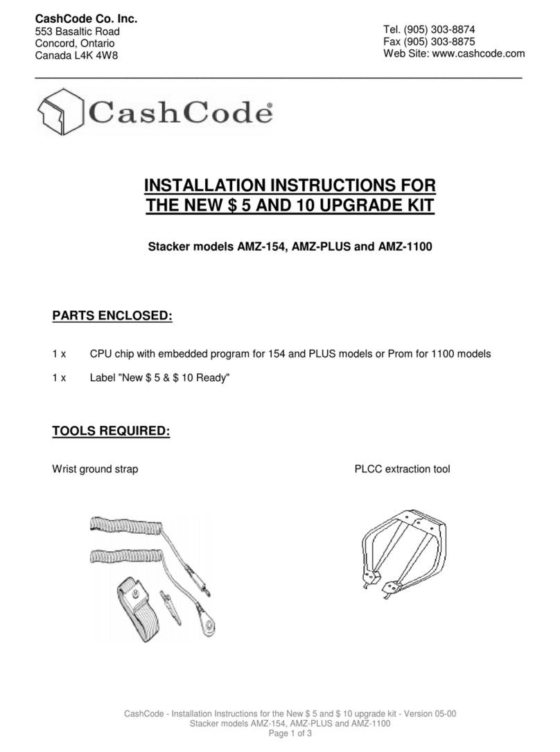 CashCode AMZ-154 User manual