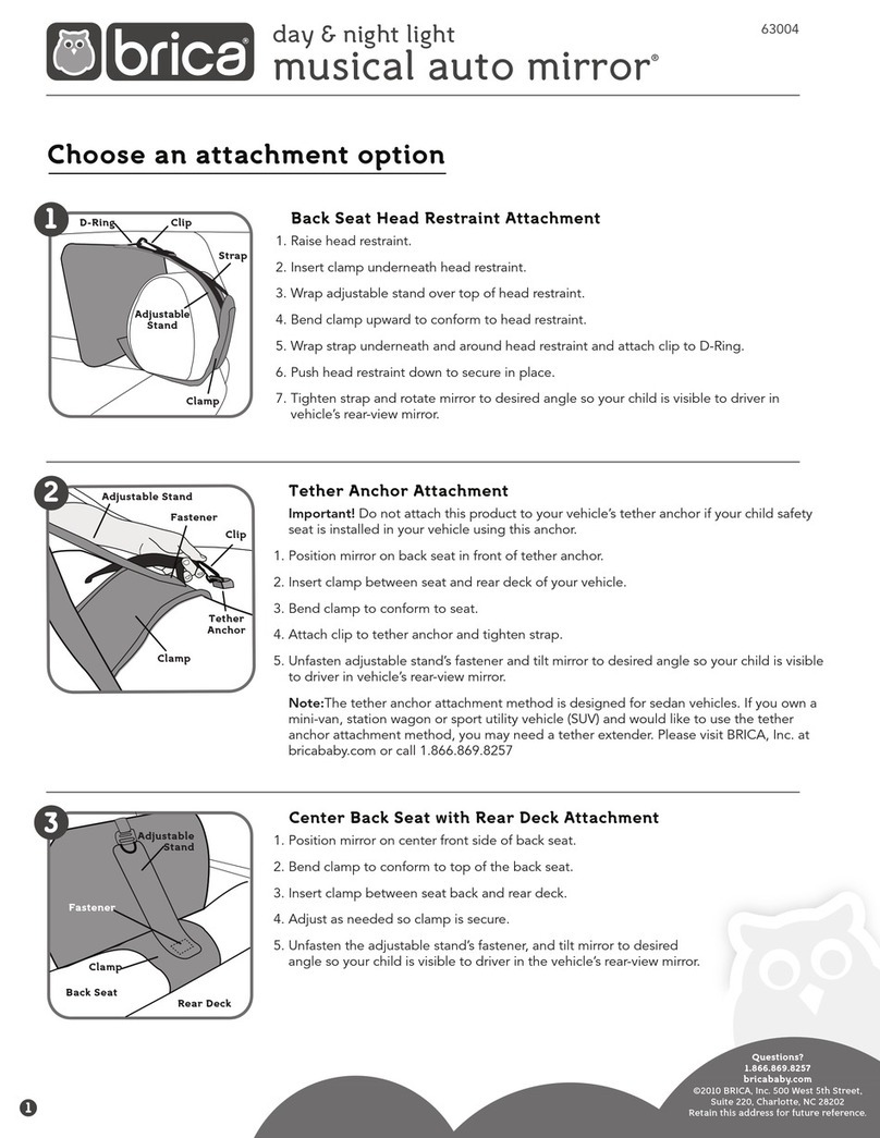 Brica 63004 quick start guide