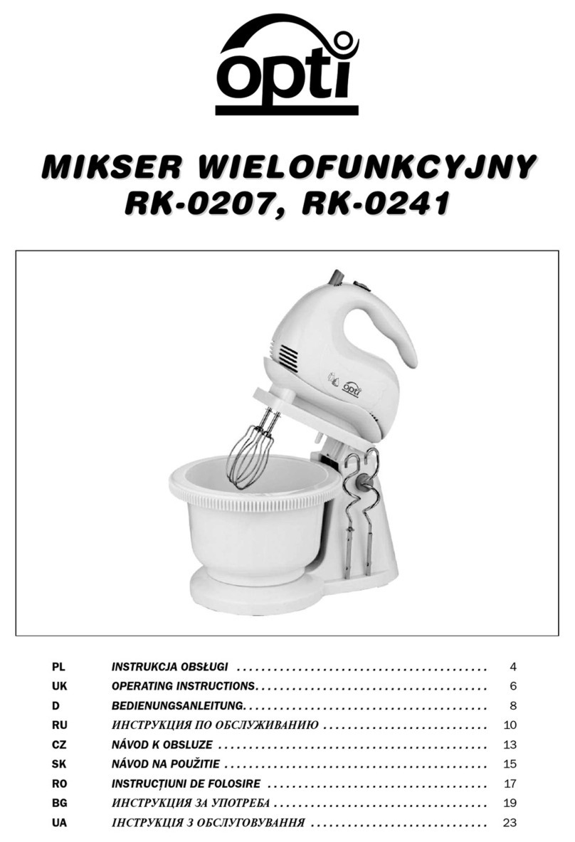 OPTi RK-0241 operating instructions