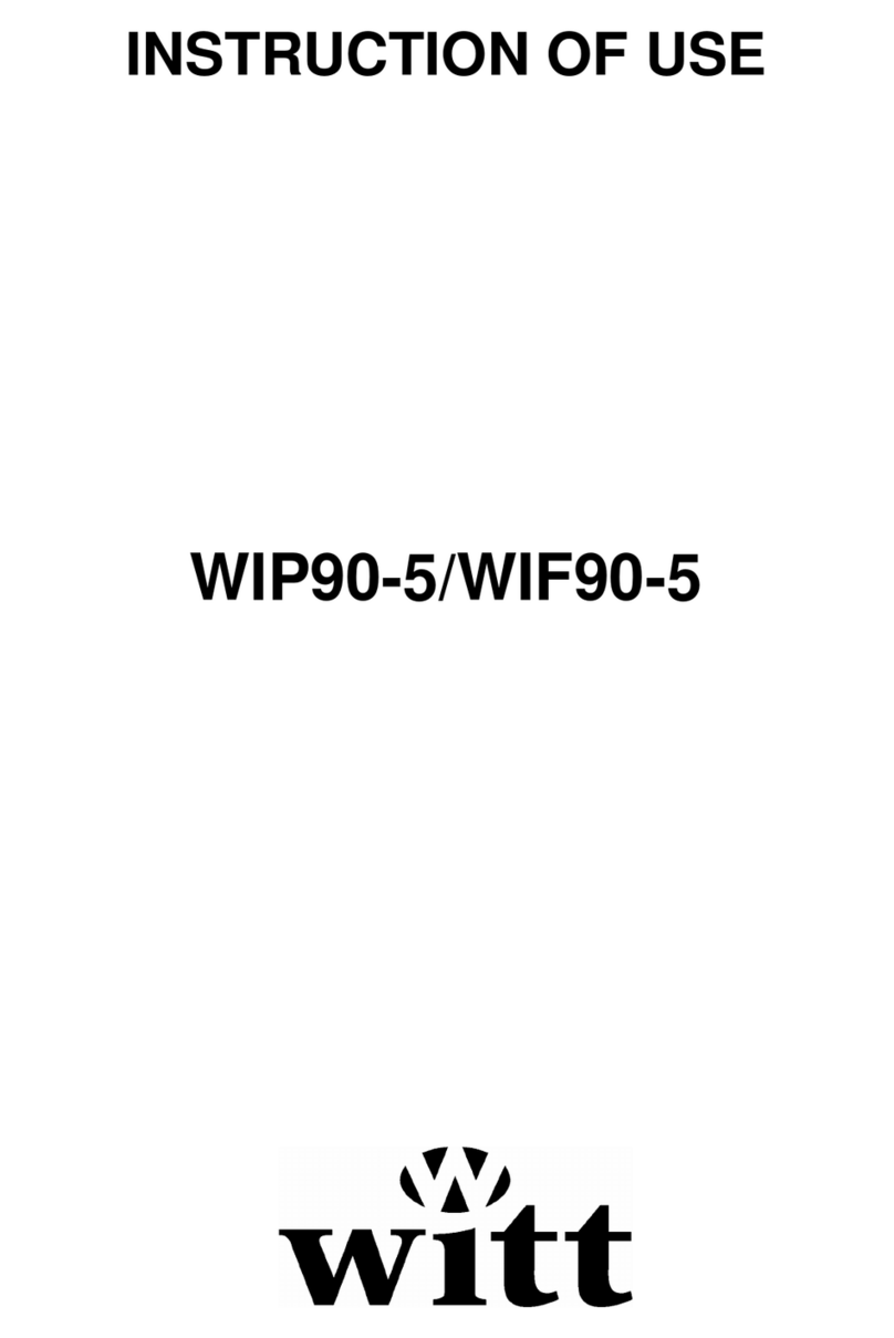 Witt WIF90-5 Instruction Manual