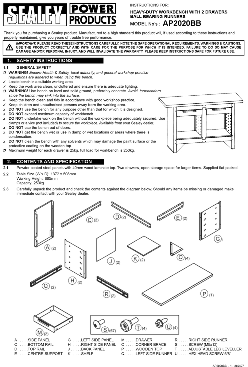 Sealey AP2020BB User manual