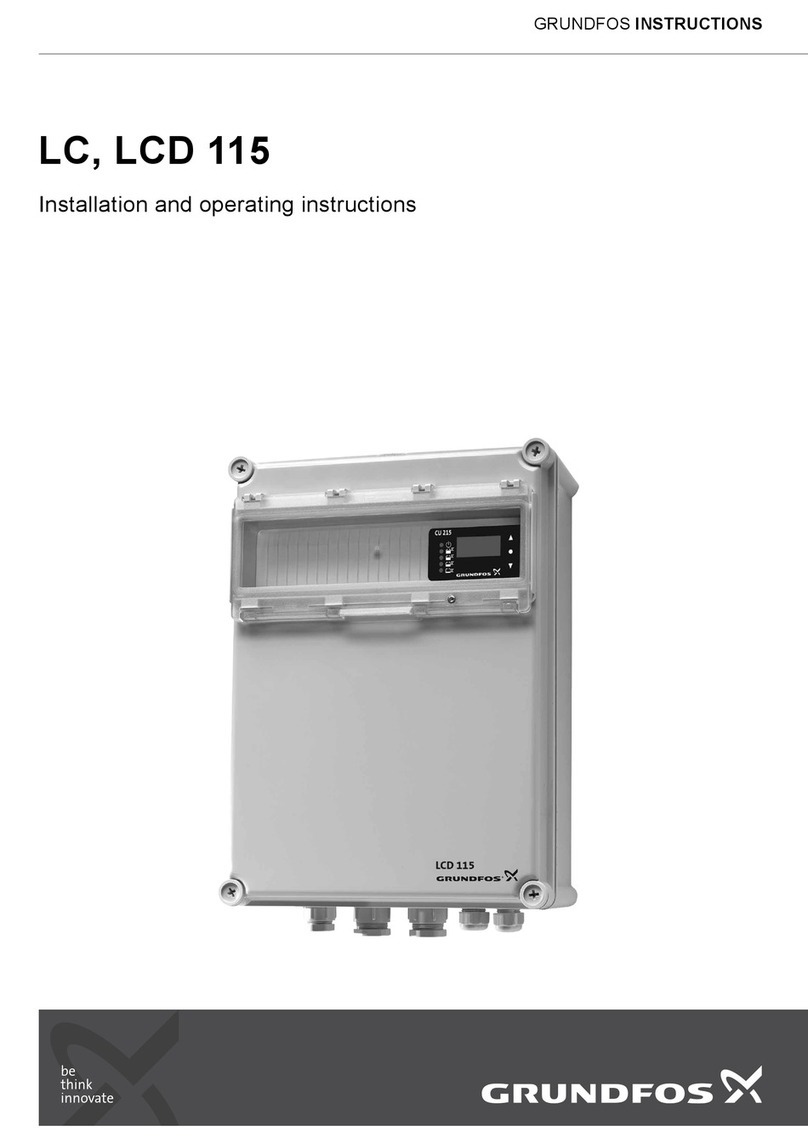 Grundfos LC 115 Series User manual
