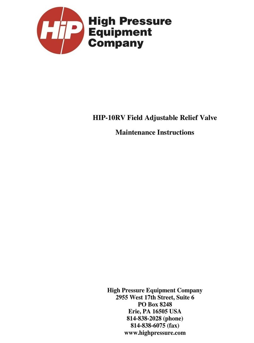 Hi-P HIP-10RV Maintenance instructions