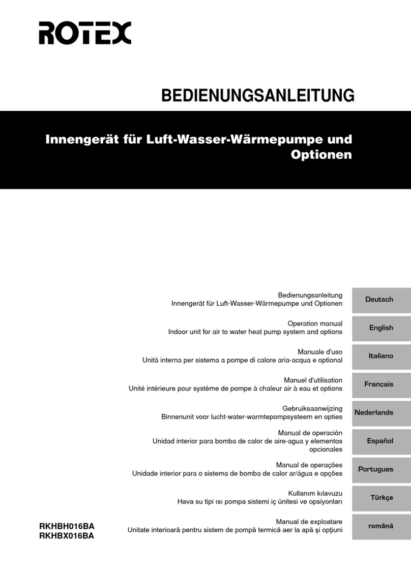 Rotex RKHB 016BA3V3 Series Operation manual