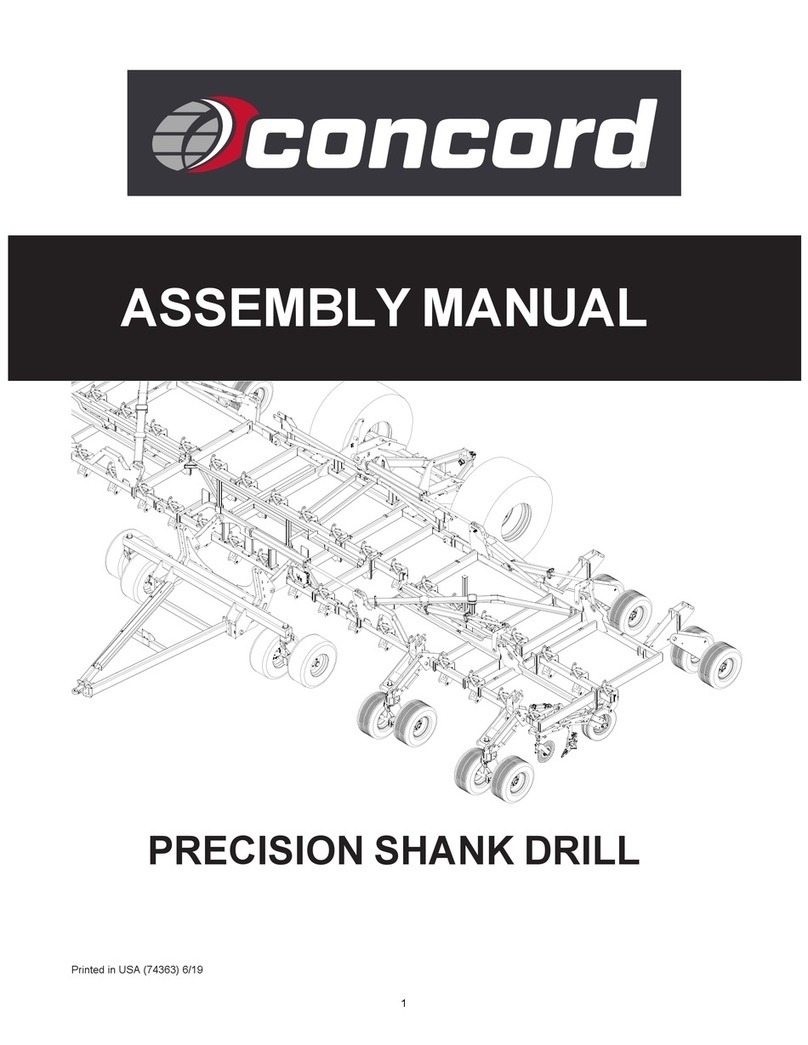 CONCORD PRECISION SHANK DRILL Assembly manual