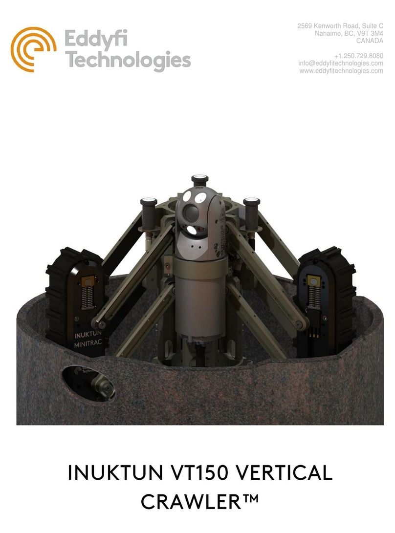 Eddyfi Technologies Inuktun VT150 Vertical Crawler User manual