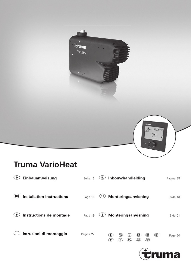 Truma VarioHeat installation instructions