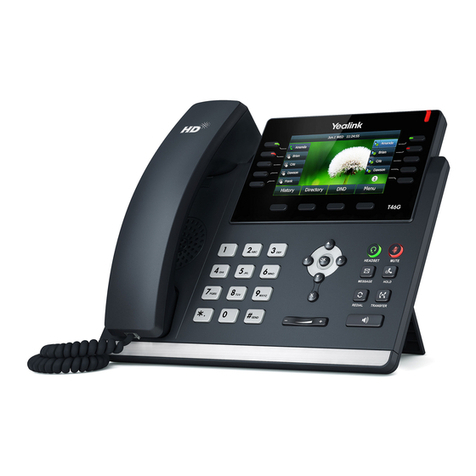 Yealink T46S Skype for Business User manual