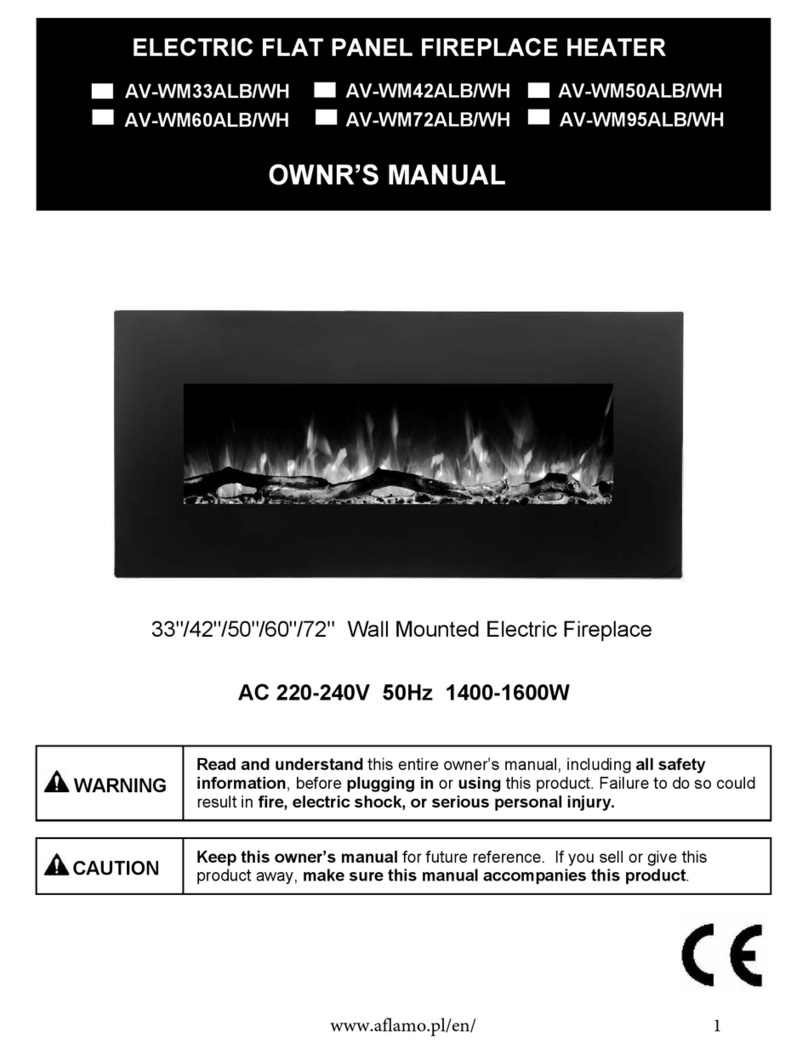 AFLAMO AV-WM33ALB/WH owner's manual