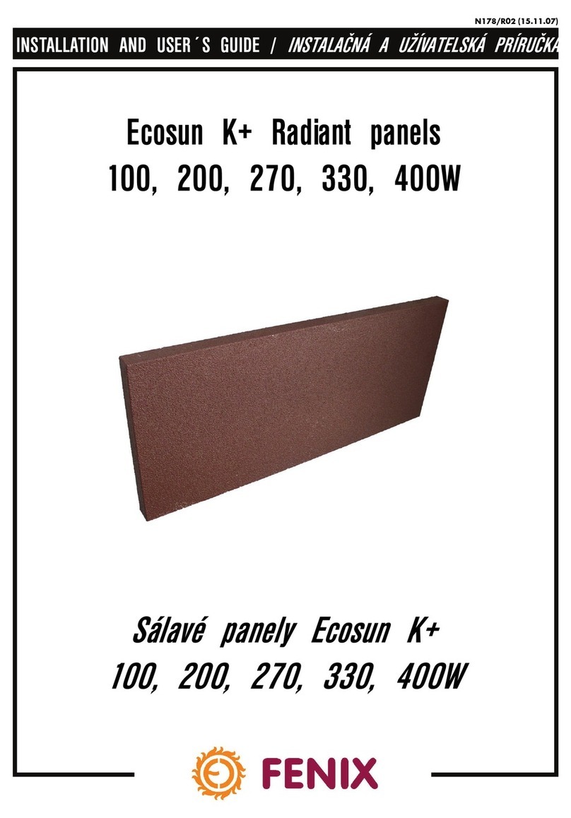 Fenix Ecosun K+ Series User manual