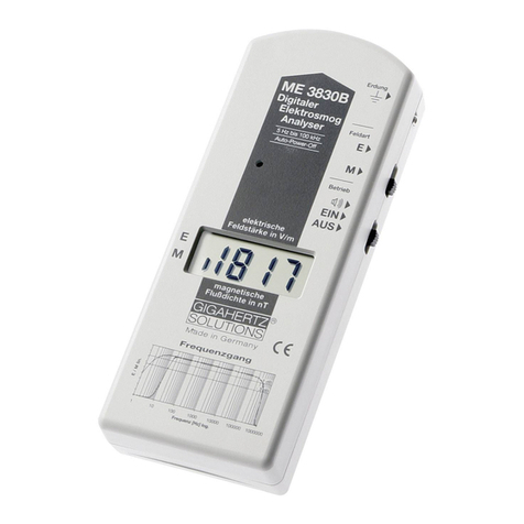 Gigahertz Solutions ME 3030B manual