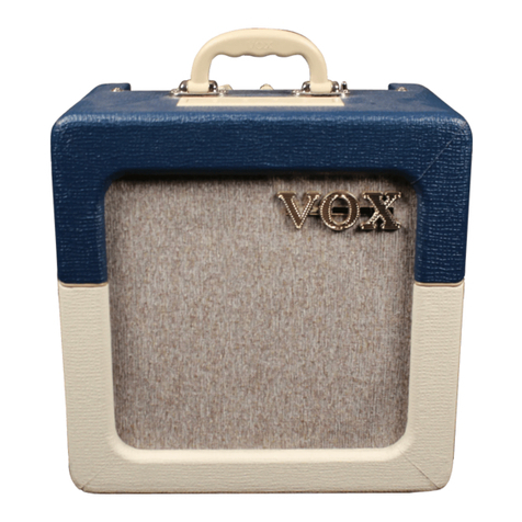 Vox AC4C1 User manual