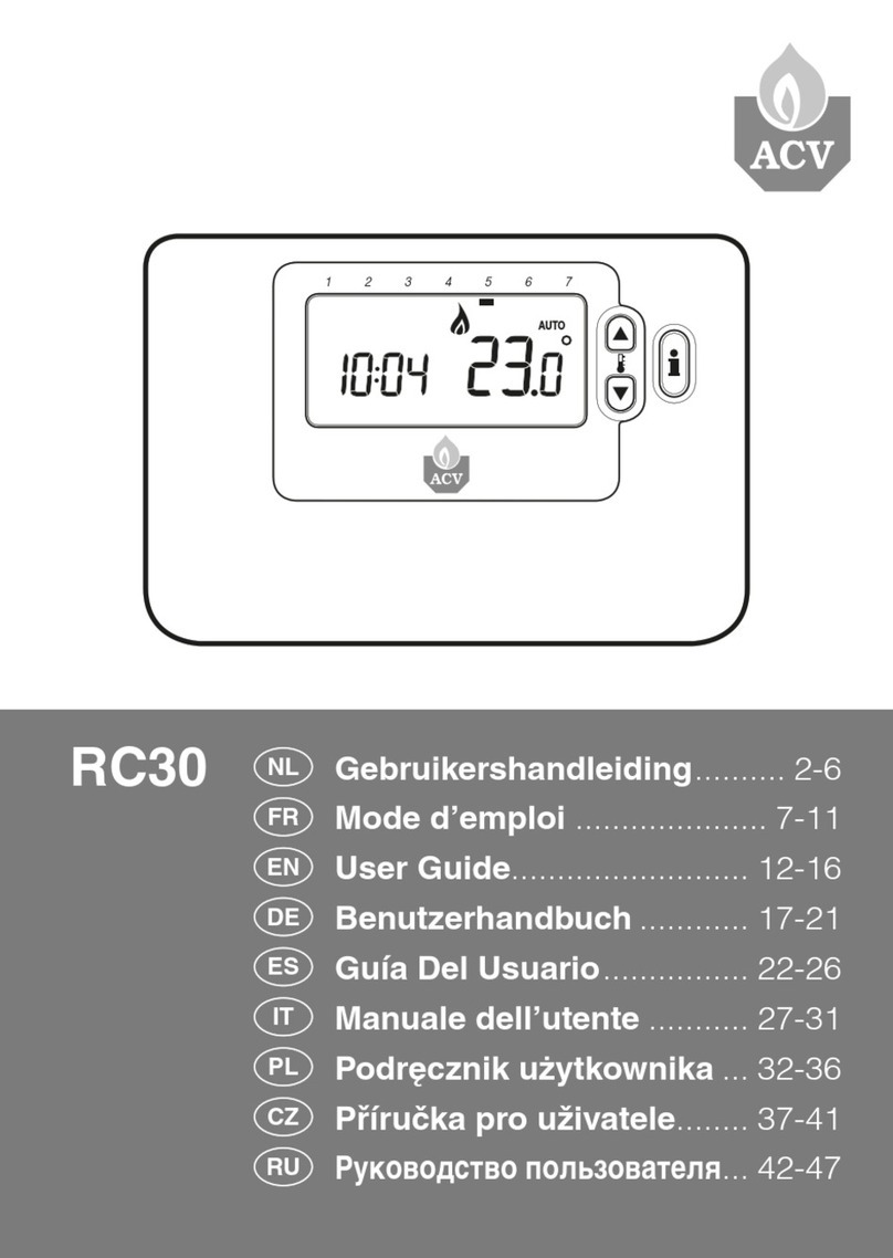 ACV RC30 user guide