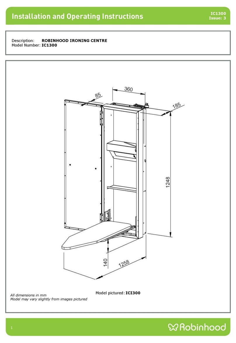 ROBINHOOD IC1300 Installation and operating instructions
