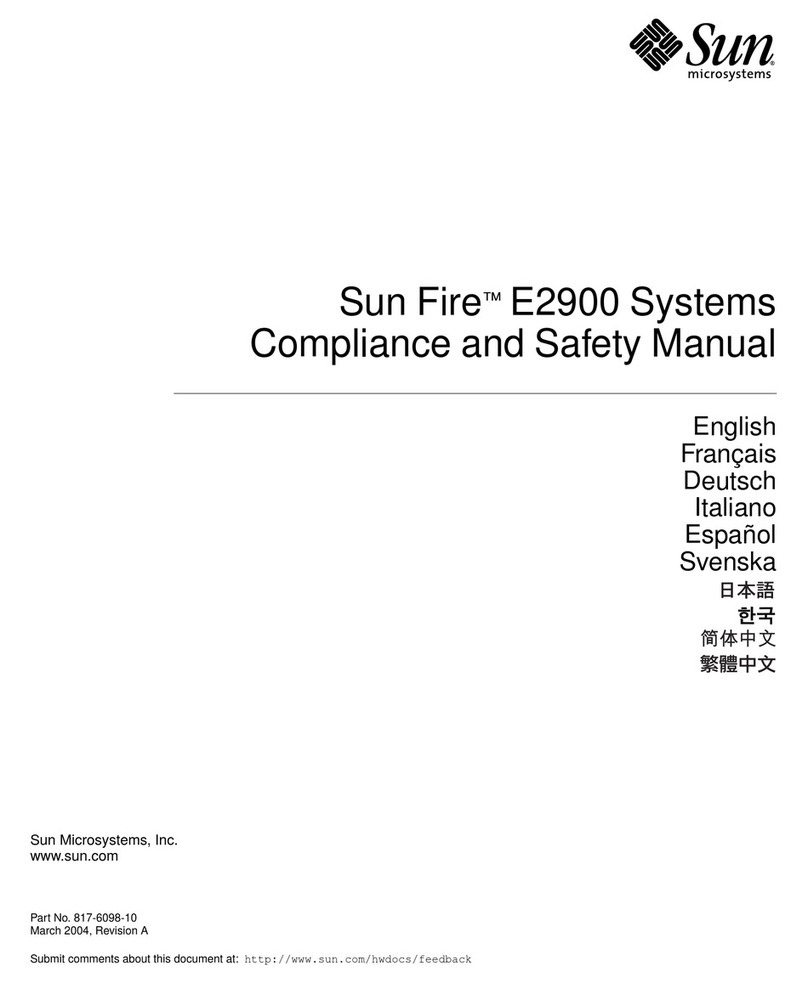 Sun Microsystems Sun Fire E2900 Instruction Manual