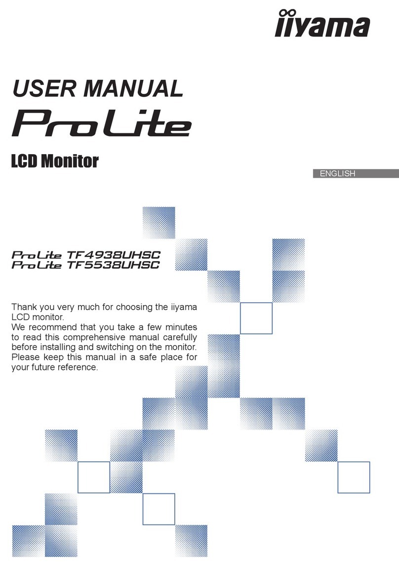 Iiyama ProLite Series User manual
