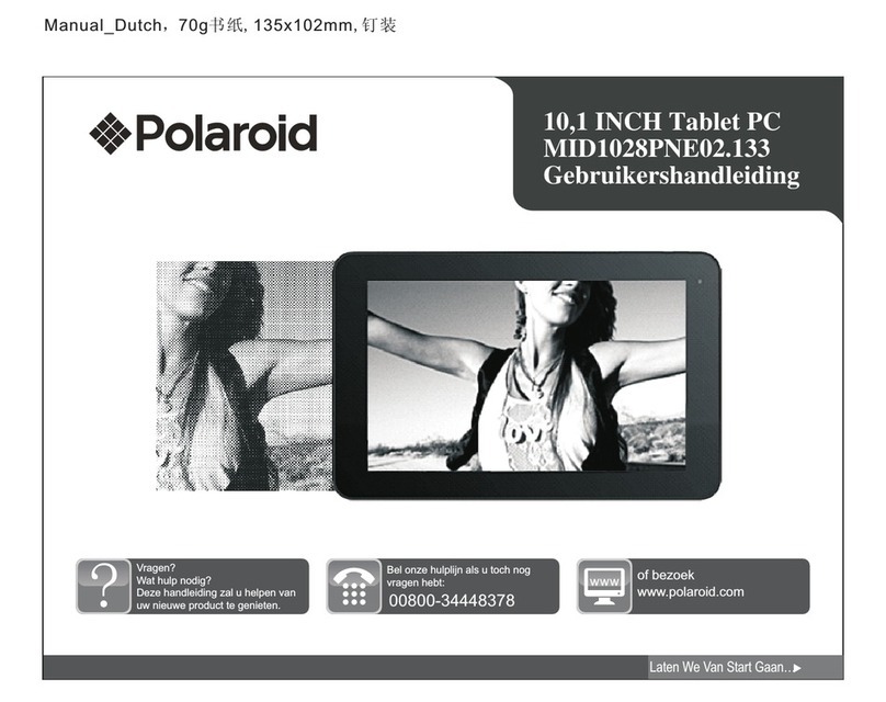 Polaroid MID1028PNE02.133 User manual Polaroid MID1028PNE02.133 User manual