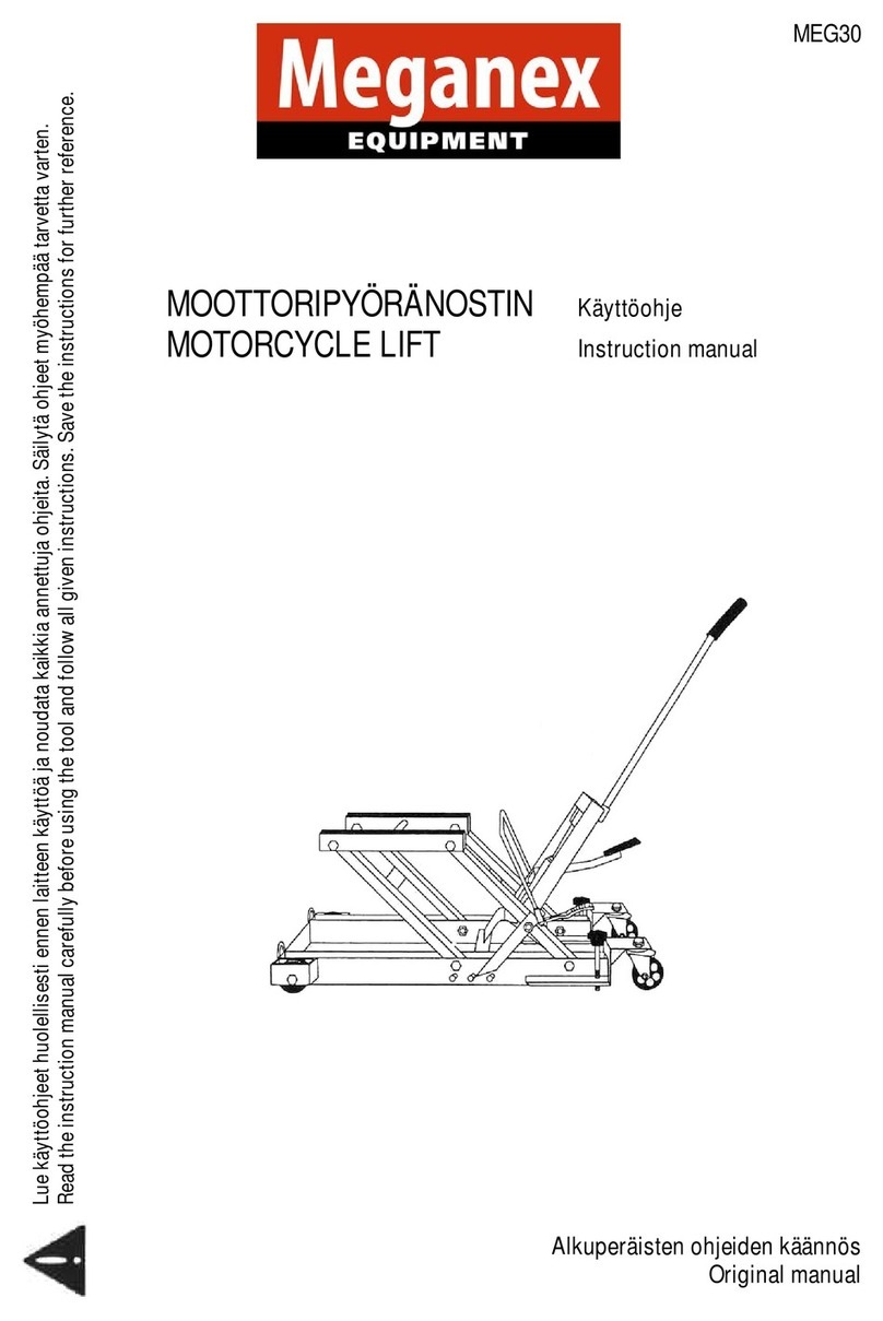 Meganex MEG30 User manual