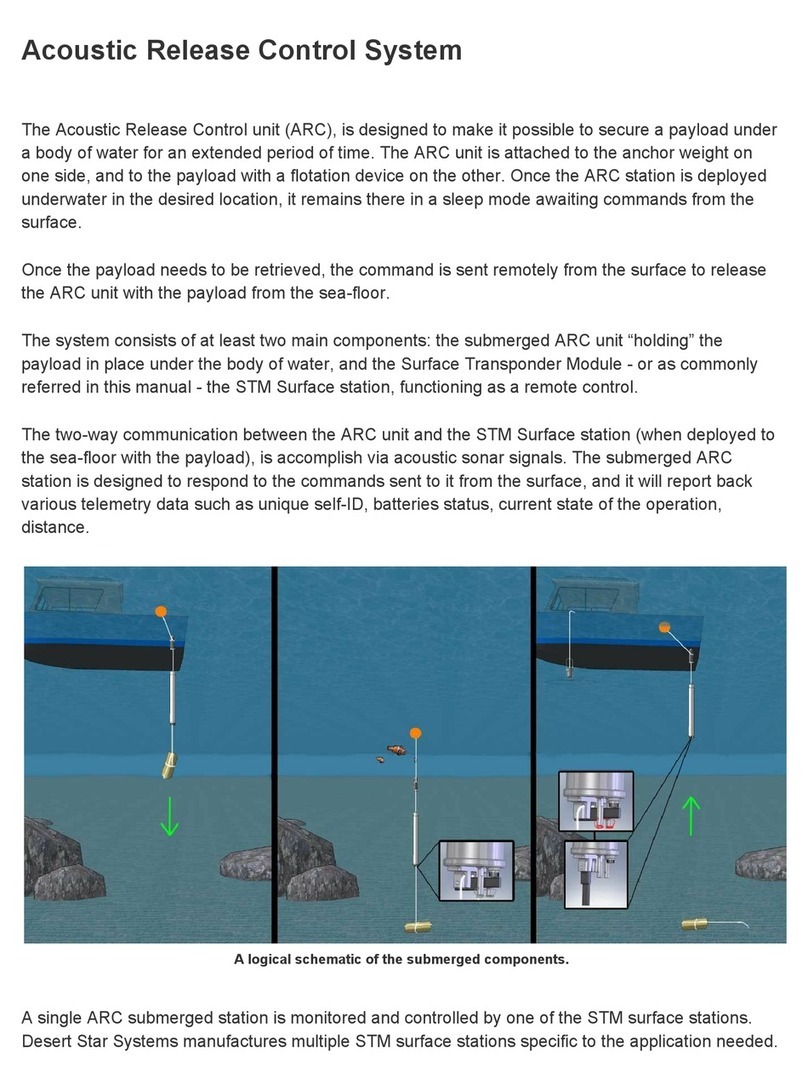 Desert Star Acoustic Release Control System manual