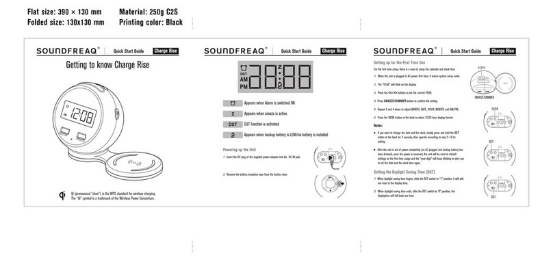 Sound Freaq SFQ-15 quick start guide