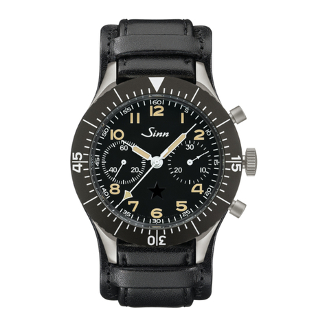 Sinn Revolution 155 User manual