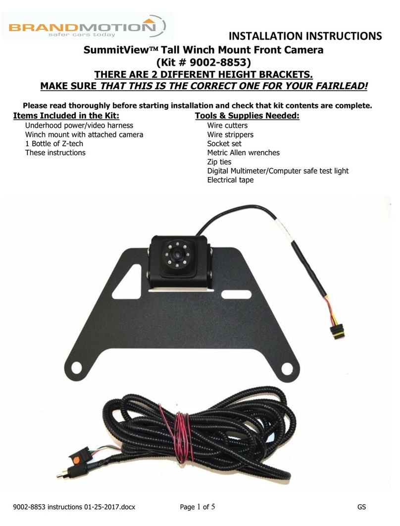 BrandMotion SummitView 9002-8853 installation instructions