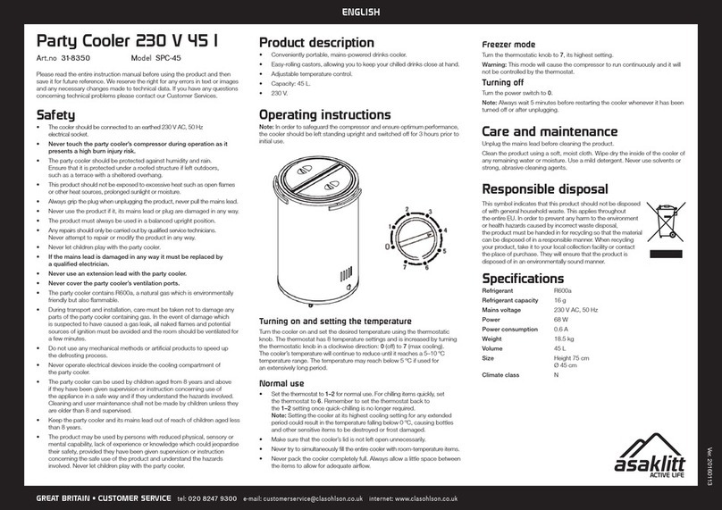 Asaklitt SPC-45 manual