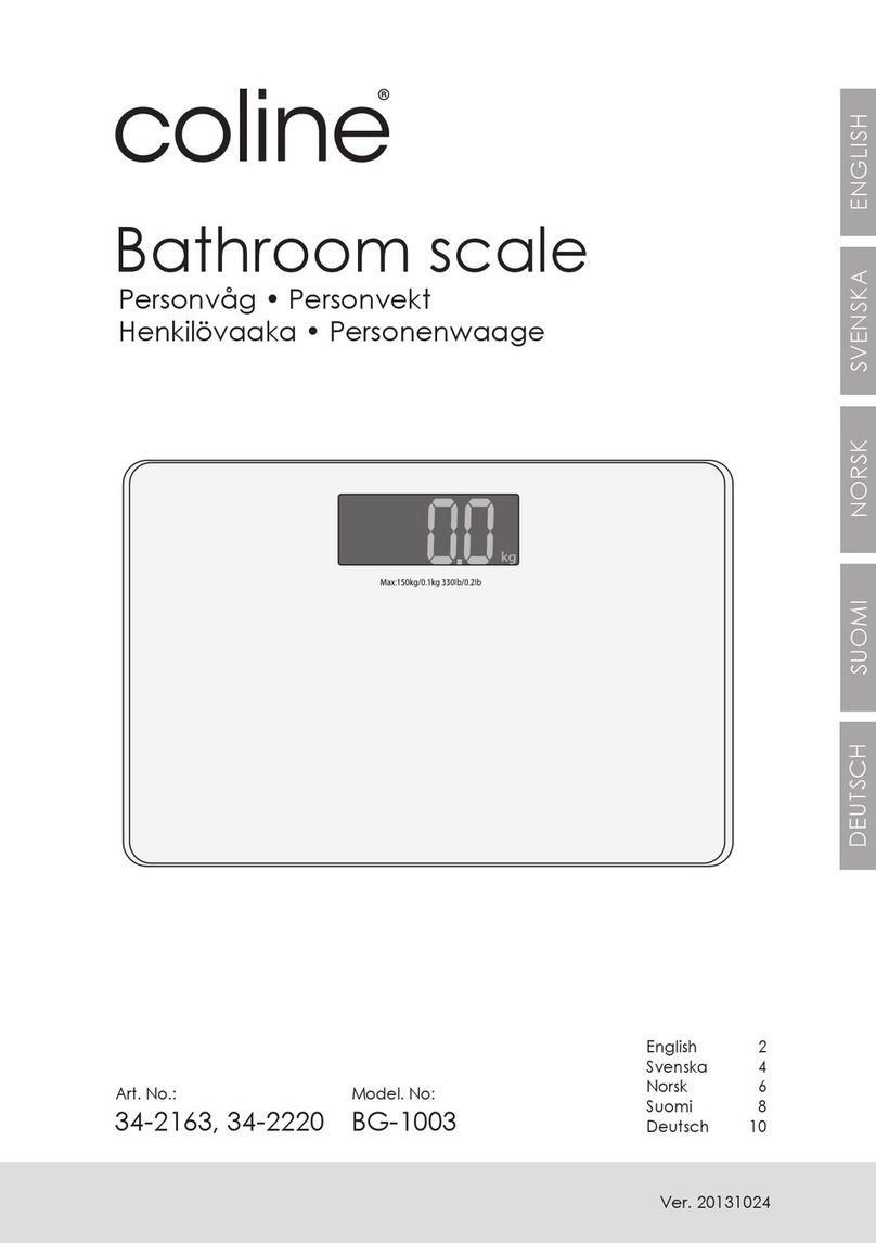Coline BG-1003 manual