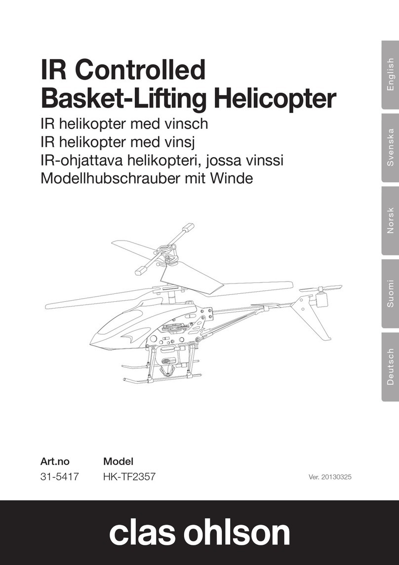 Clas Ohlson HK-TF2357 User manual Clas Ohlson HK-TF2357 User manual