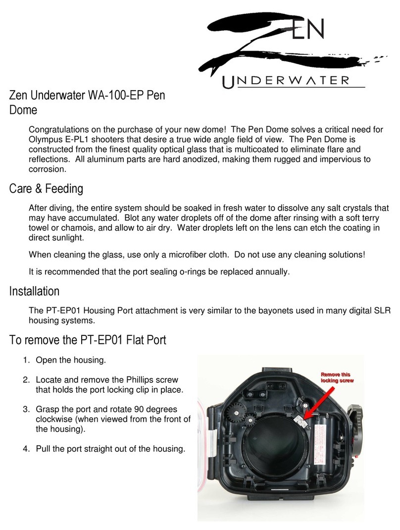 Zen Underwater WA-100-EP quick start guide