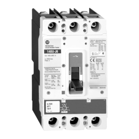 Rockwell Automation Allen-Bradley 140U User manual Rockwell Automation Allen-Bradley 140U User manual