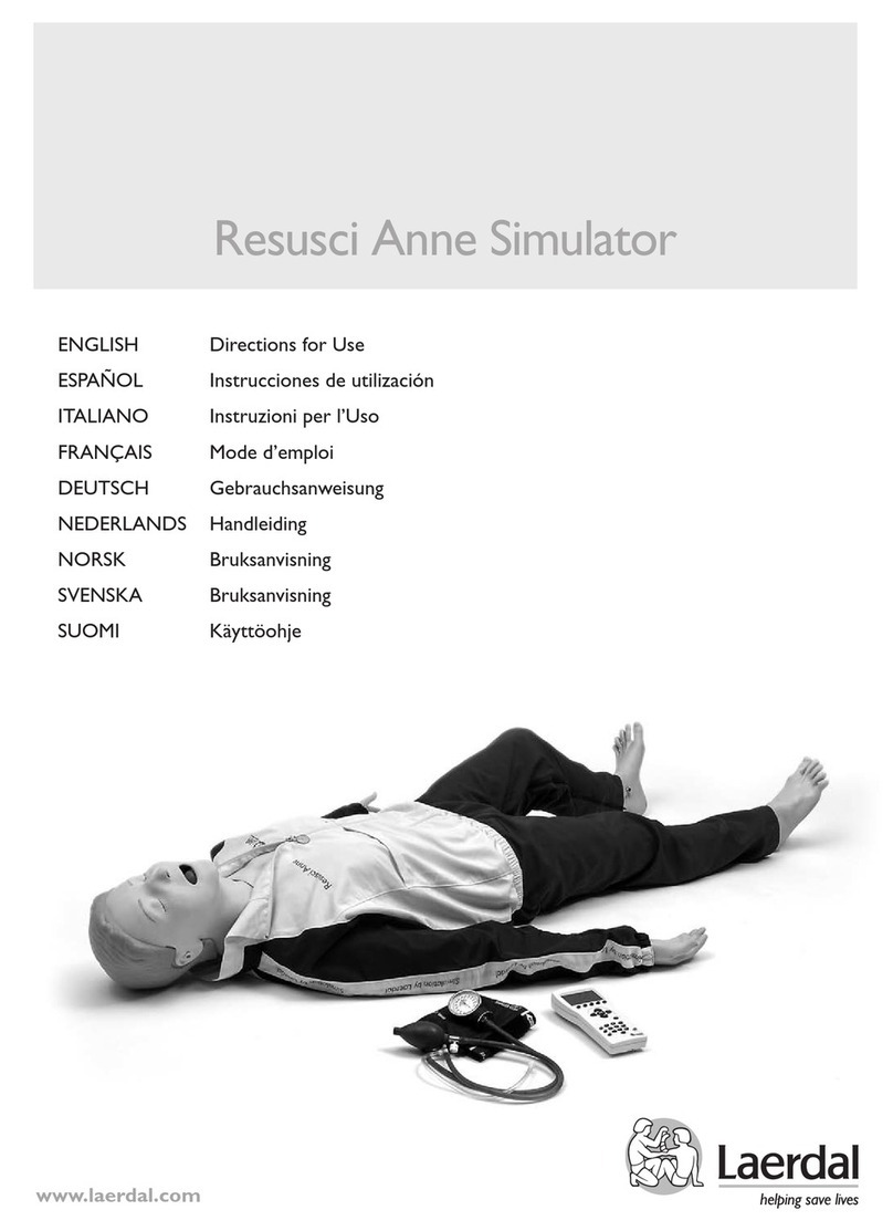 laerdal Resusci Anne Simulator Directions for use