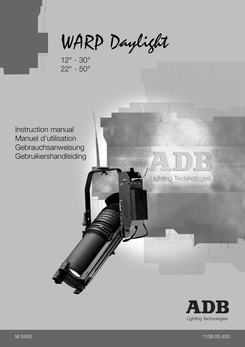 ADB WARP/DL/Universal instruction manual
