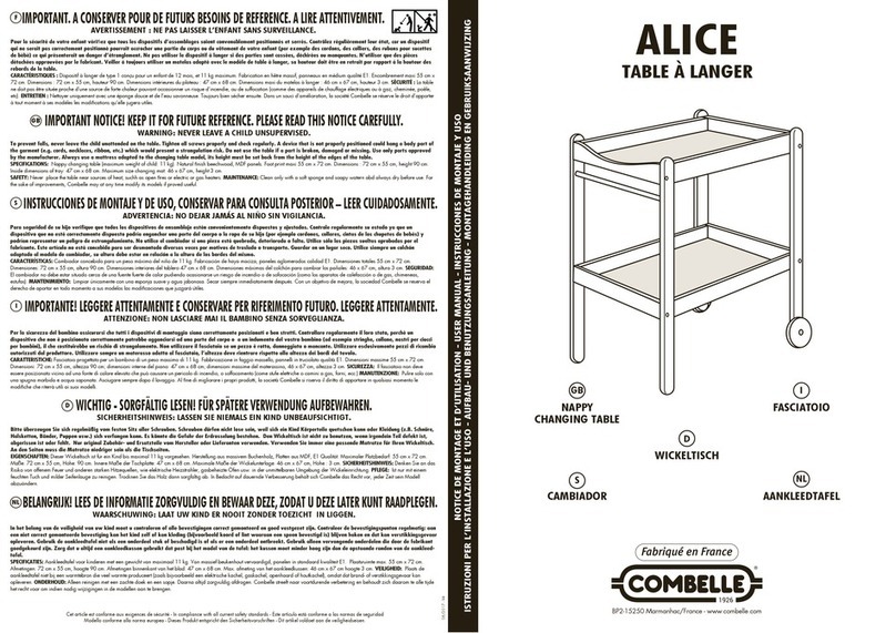 Combelle ALICE user manual