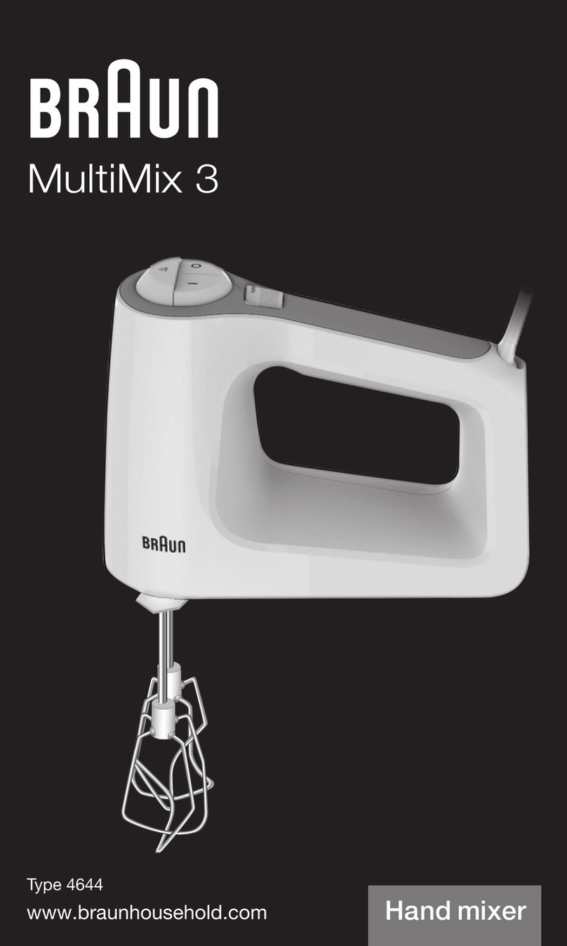 Braun MultiMix 3 manual