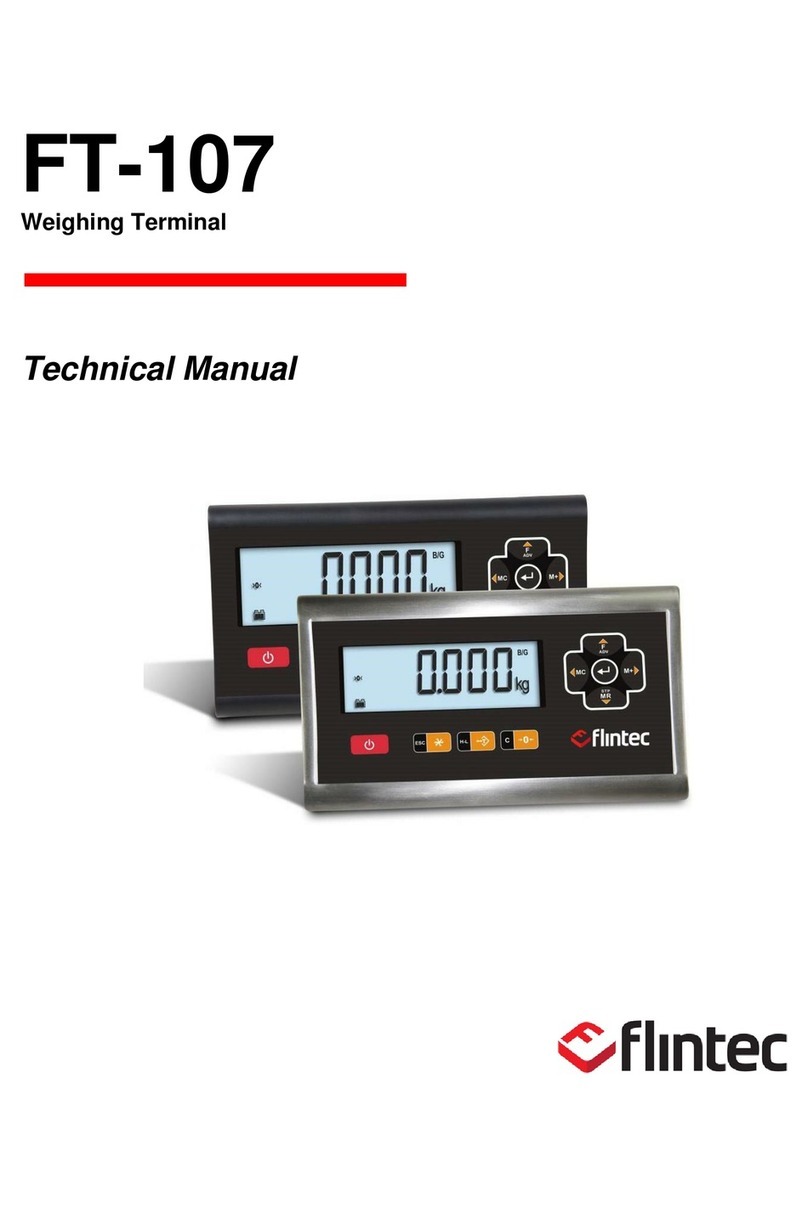 Flintec FT-107 Technical manual