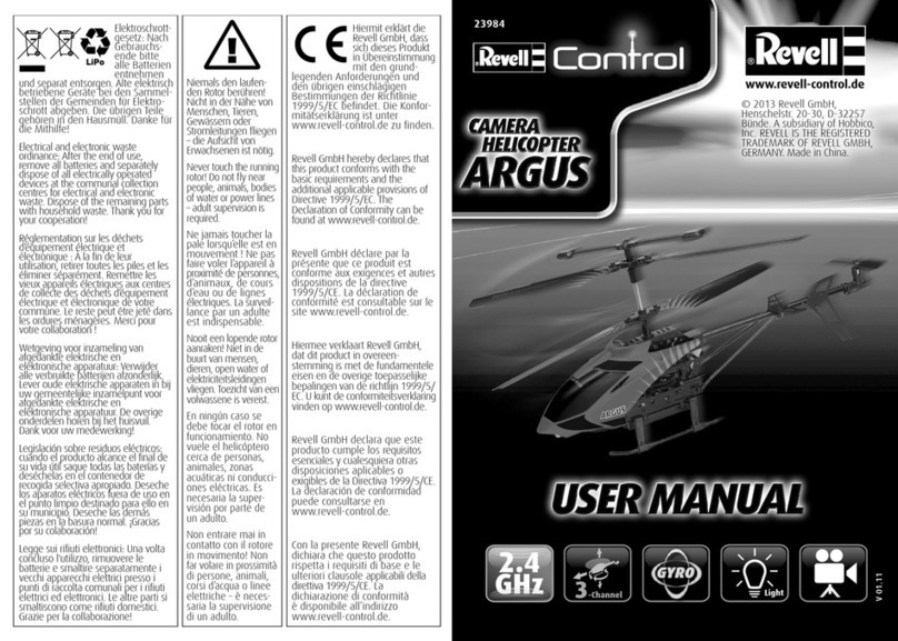 REVELL Control ARGUS user manual