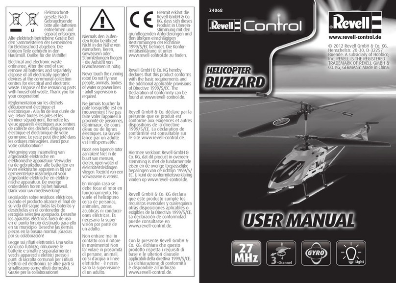 REVELL Control BUZZARD user manual REVELL Control BUZZARD user manual