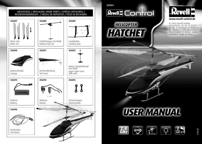 REVELL Control HATCHET user manual