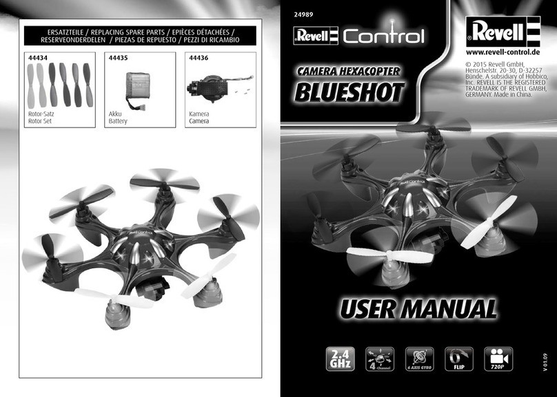REVELL Control BLUESHOT user manual