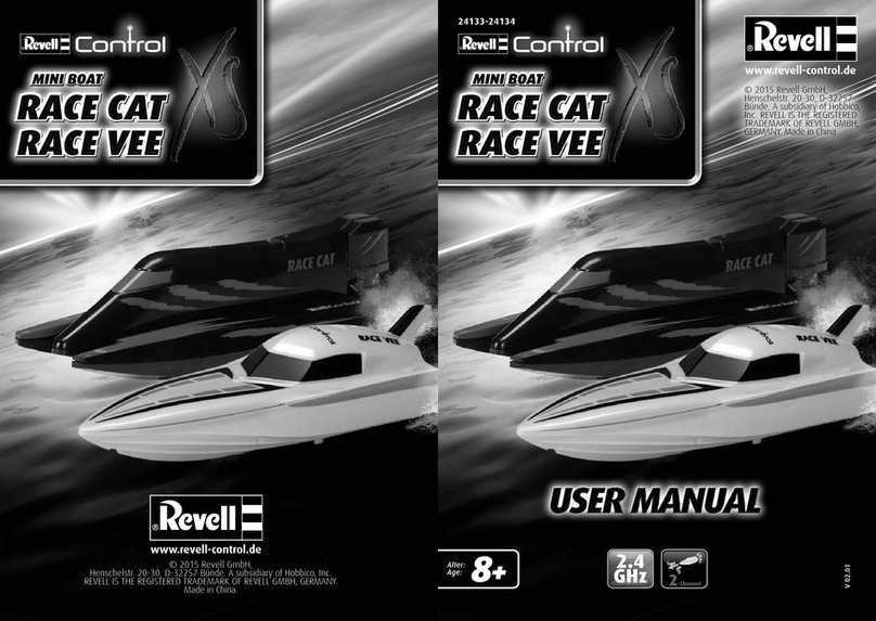 REVELL Control RACE CAT User manual REVELL Control RACE CAT User manual